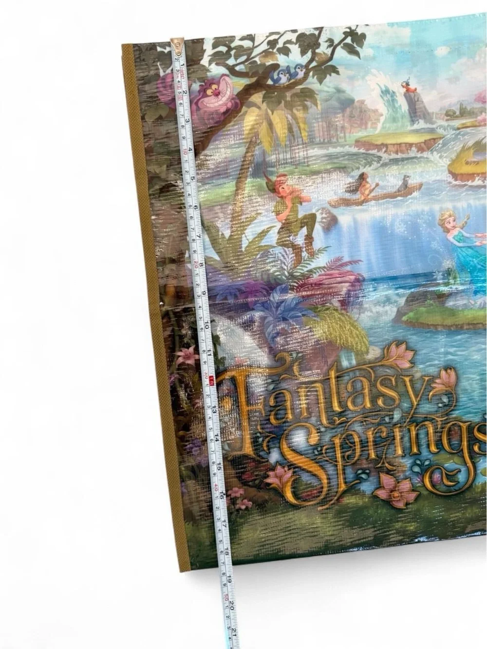 Tokyo DisneySea Fantasy Springs Tote Bag Large NWOT Japan Disney